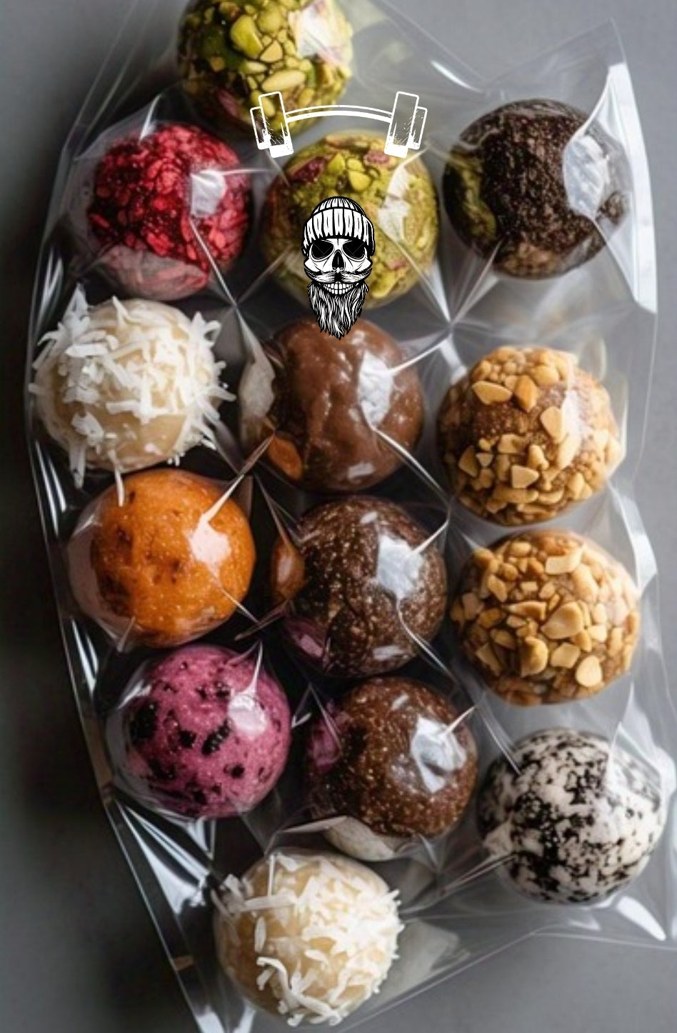 Enjoy a selection of 14 protein bars!