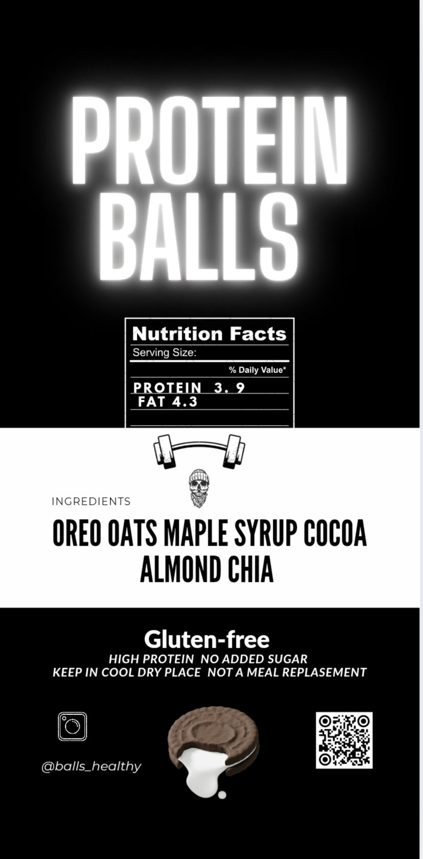 Oreo Balls Bags